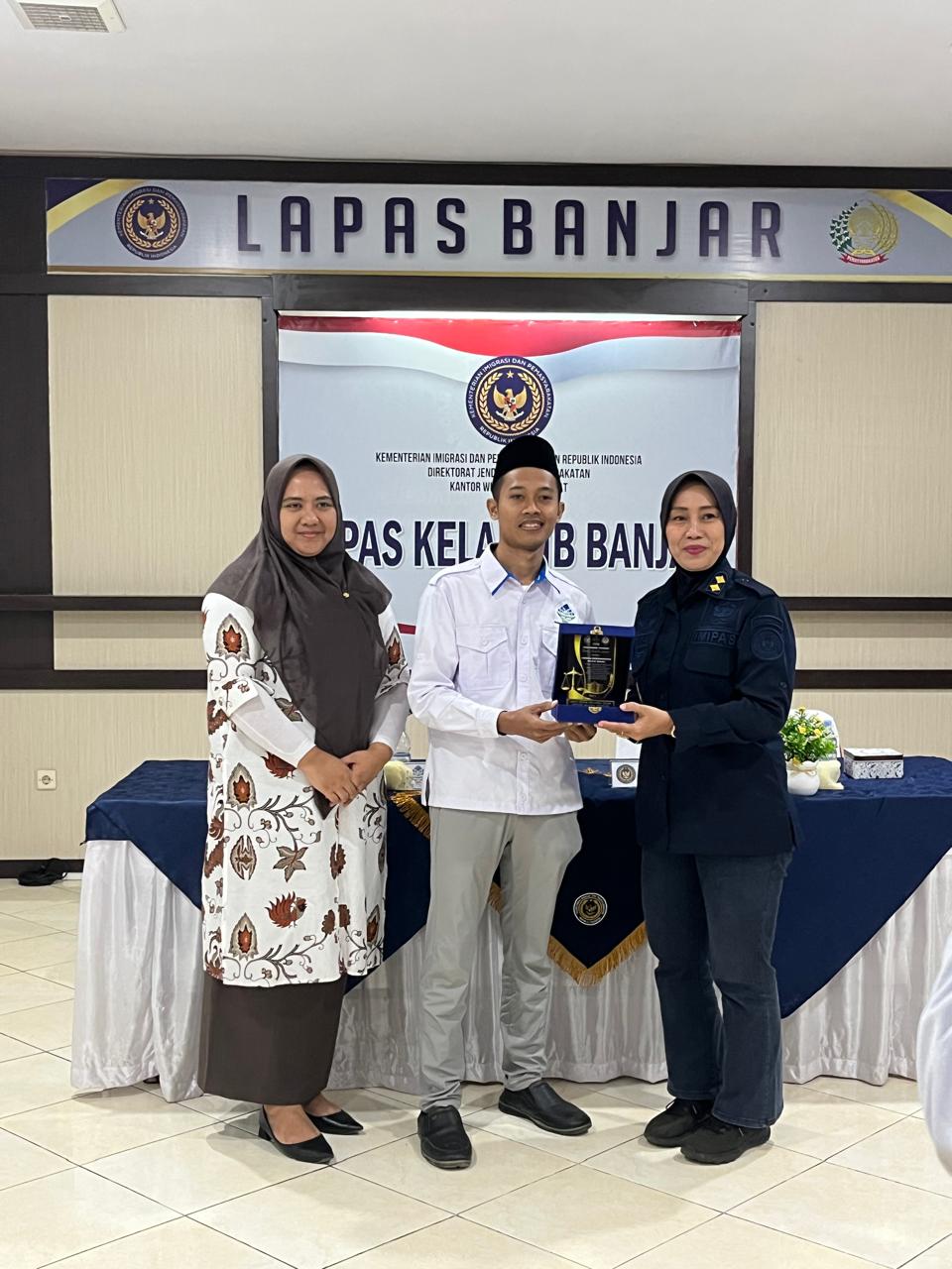 Mahasiswa Hukum Keluarga Islam INN Al Farabi Dalami Implementasi Sistem Pemasyarakatan Melalui Kunjungan Akademik di Lapas Kelas IIB Banjar